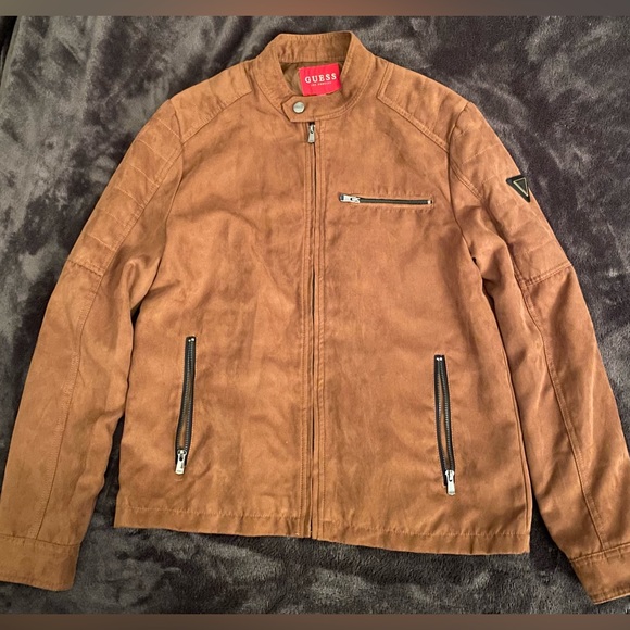 GUESS suede jacket 🤎 - Picture 2 of 5
